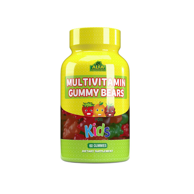 ALFA MULTIVITAMIN GUMMY BEARS FOR KIDS 60 S