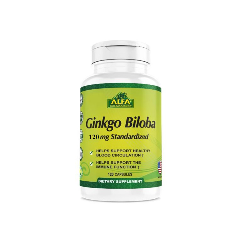 ALFA GINKGO BILOBA 120MG 120'S