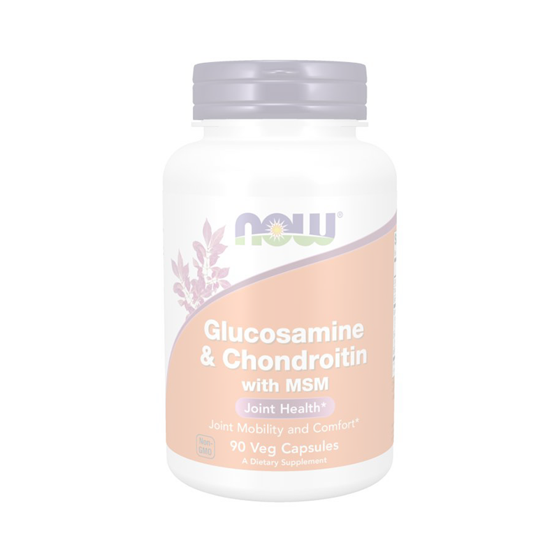 NOW GLUCOSAMINE & CHONDROITIN WITH MSM 90'S