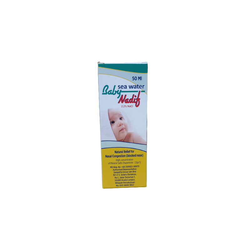 BABY NADIF NASAL SPRAY HYPERTONIC 50ML