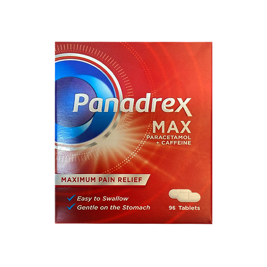 PANADREX MAX 500 MG+CAFFEINE TAB 96'S