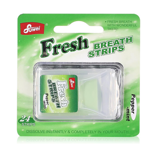 FUWEI FRESH BREATH STRIP SUPER PEPPERMINT 24'S