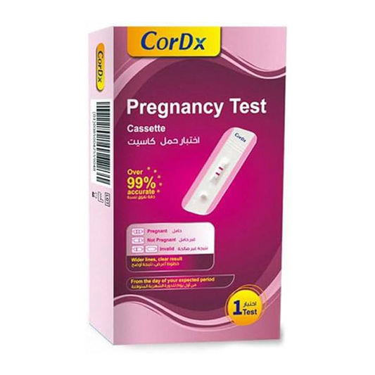 CORDEX PREGNECY TEST CASSETTE 1'S