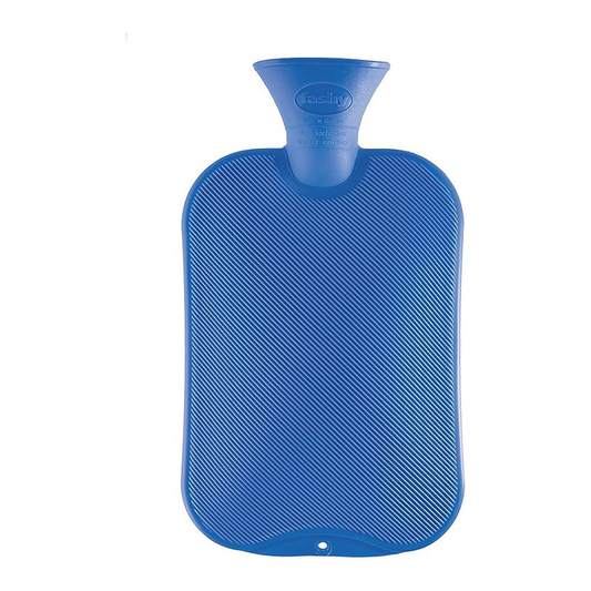 FASHY SINGLE RIBBED HOT WATER BAG 2 LTR - 6442