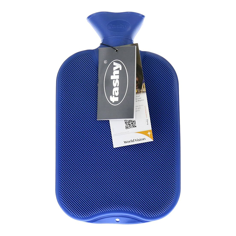 FASHY SINGLE RIBBED HOT WATER BAG 2 LTR - 6440