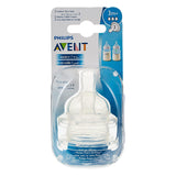 AVENT CLASSIC+ ANTICOLIC TEATS 2'S 3 HOLE 3+ M