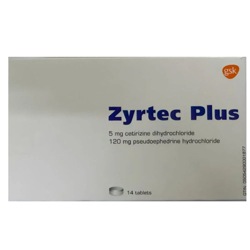 ZYRTEC PLUS TAB 14 S