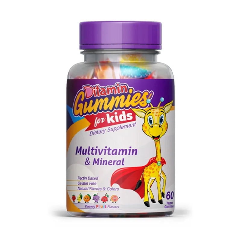 DITAMIN GUMMY MULTIVITAMIN & MINARAL 60'S