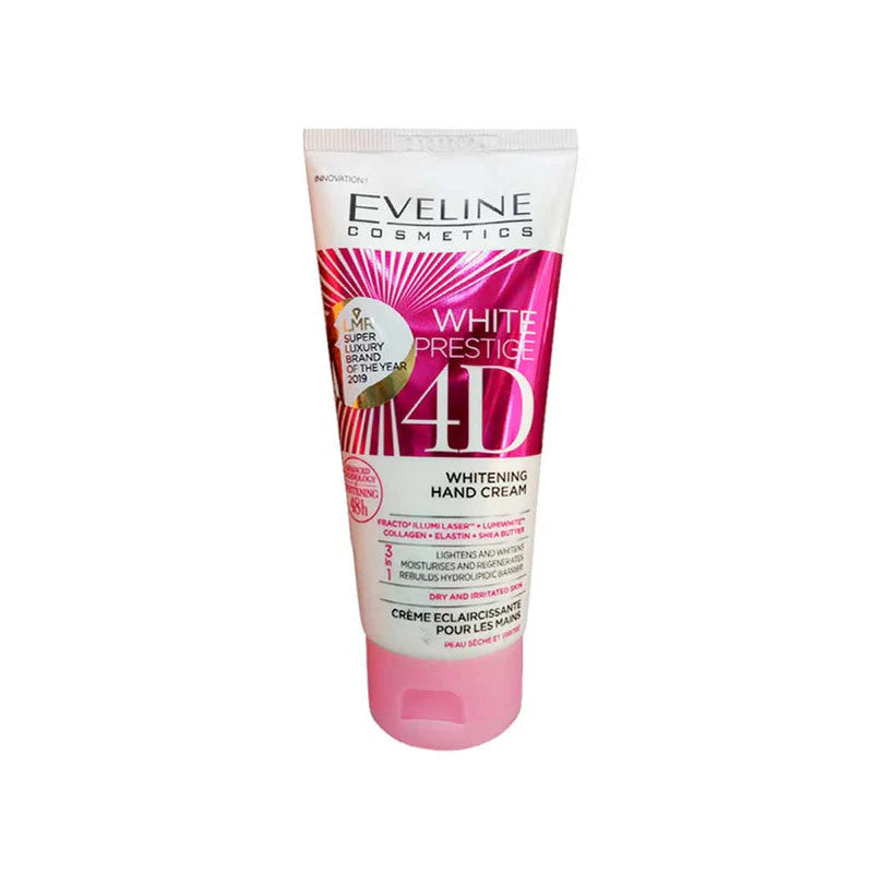 EVELINE WHITE PRESTIGE 4D HAND CREAM 100ML