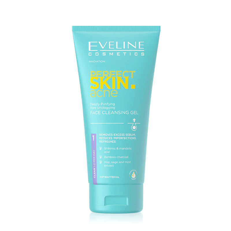 EVELINE PERFECT SKIN ACNE FACE CLEANS GEL 150ML