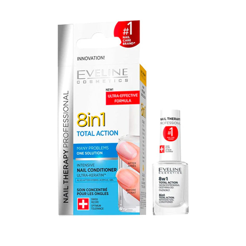 EVELINE 8 IN 1 TOTAL ACTION NAIL CONDITIONER 12ML