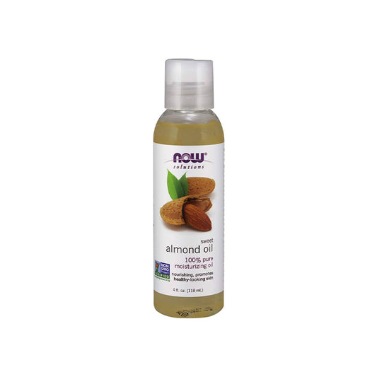 NOW ALMOND OIL SWEET 4OZ 100% PURE 118ML