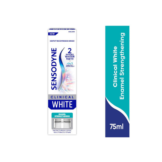 SENSODYNE CLINICAL WHITE ENAMEL STRENGTHENING 75ML