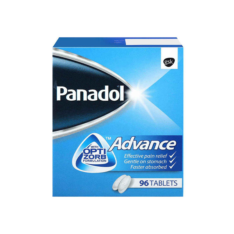 PANADOL ADVANCE OPTIZORB 500 MG TAB 96'S