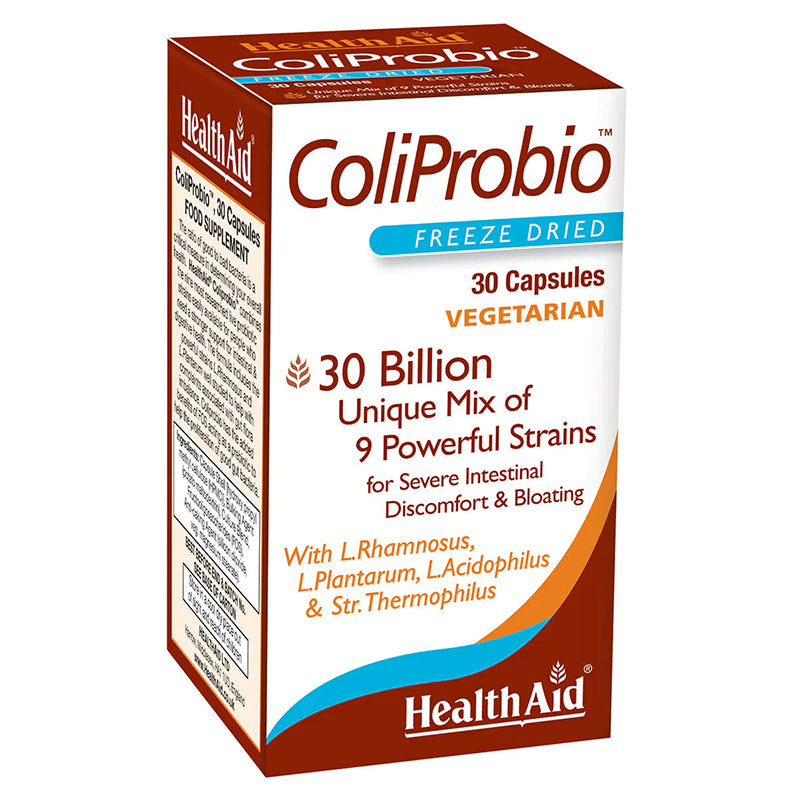 HEALTH AID COLIPROBIO 30 BILLION VEG CAPS 30'S