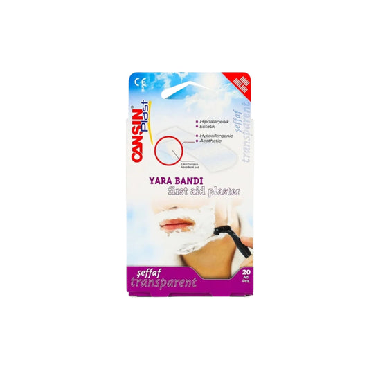 CANSINPLAST TRANSPARENT FIRST AID PLASTER 20 S