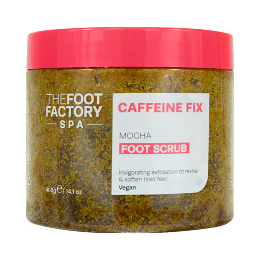 FOOT FACTORY CAFFEINE FIX MOCHA FOOT SCRUB 400 G