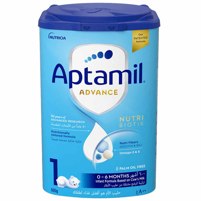 APTAMIL ADVANCE NUTRI BIOTIK NO 1 800 GM