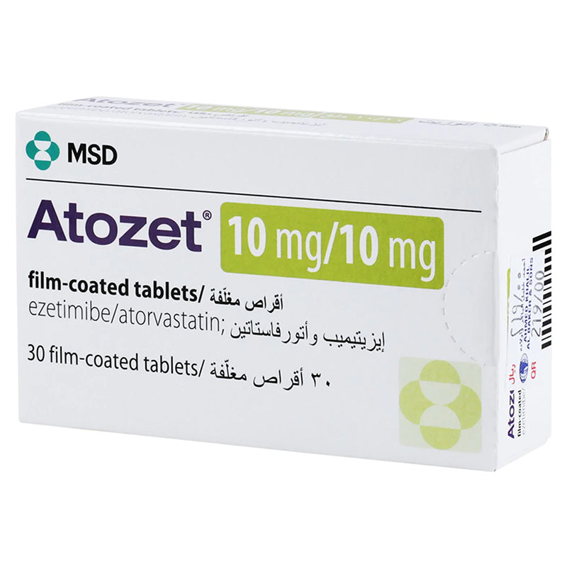 ATOZET 10/10 MG 30'S