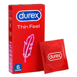 DUREX THIN FEEL CONDOM 6'S