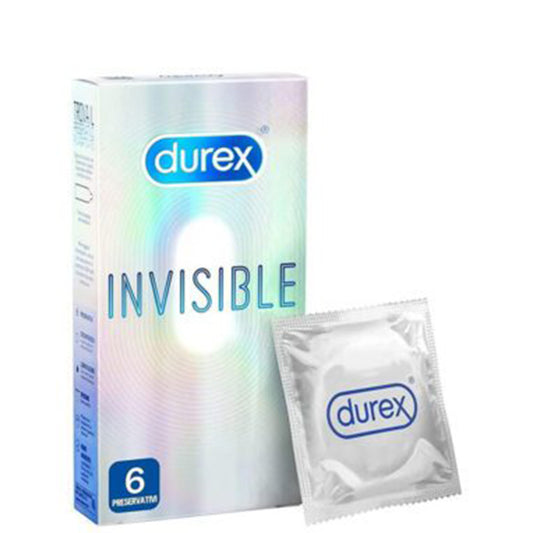 DUREX INVISIBLE EXTRA THIN 6'S