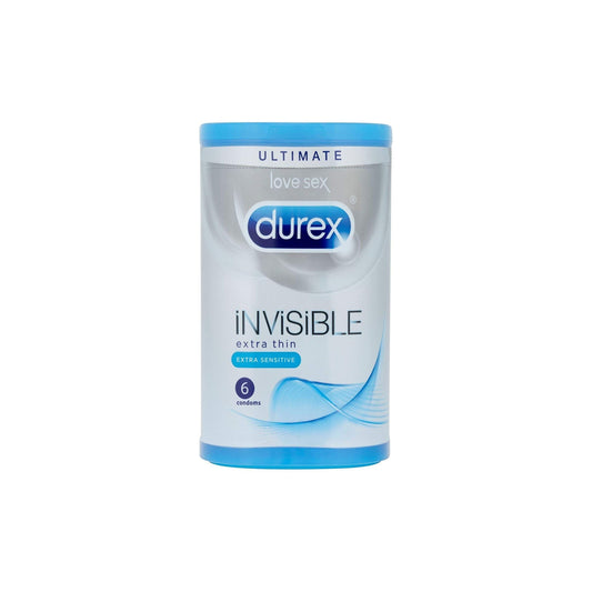 DUREX INVISIBLE EXTRA THIN 6'S