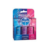 SKINS VITAL LUBRICANT 3*12ML (AQUA+SUPERSLIDE+EXCITE)