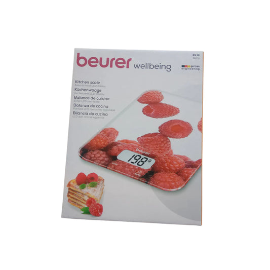 BEURER KS 19 KITCHEN SCALE -BERRY