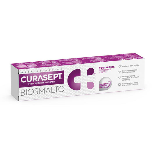 CURASEPT BIOSMALTO SENSITIVE TOOTHPASTE 75ML