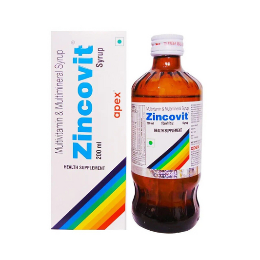 ZINCOVIT SYRUP 200ML (APEX)