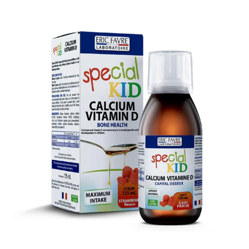 ERIC FAVRE SPECIAL KID CAL & VIT D SYRUP 125ML