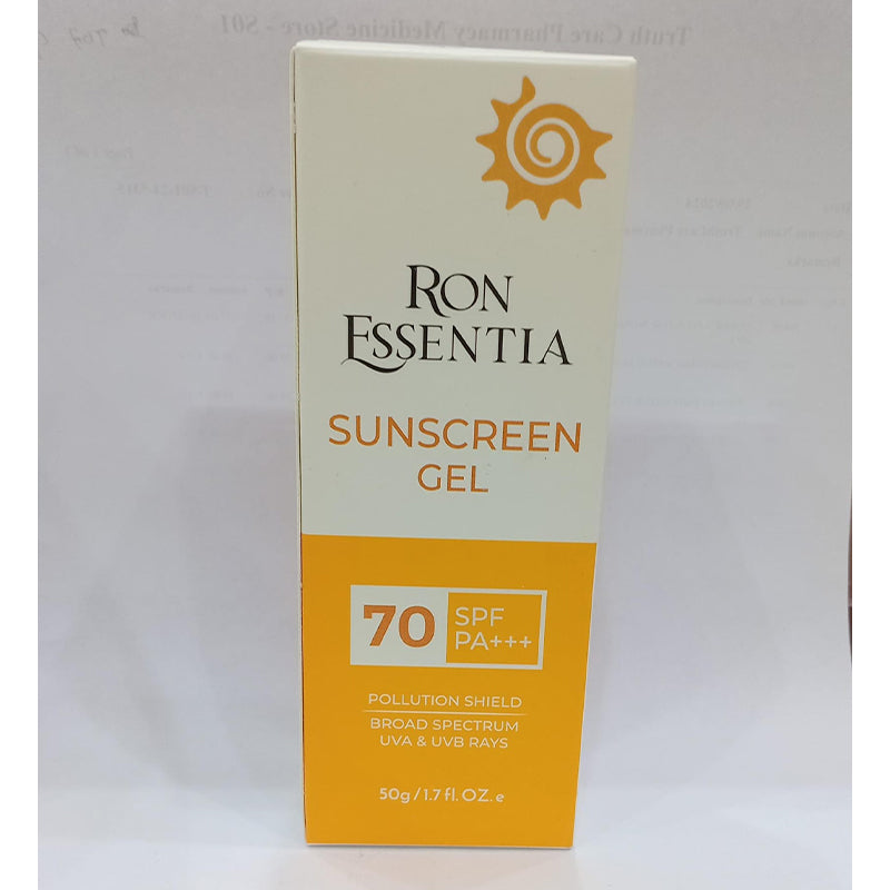 RON ESSENTIA SUN SCREEN GEL SPF 70 50G