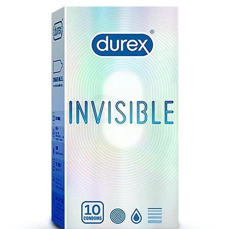 DUREX CONDOMS 10'S INVISIBLE