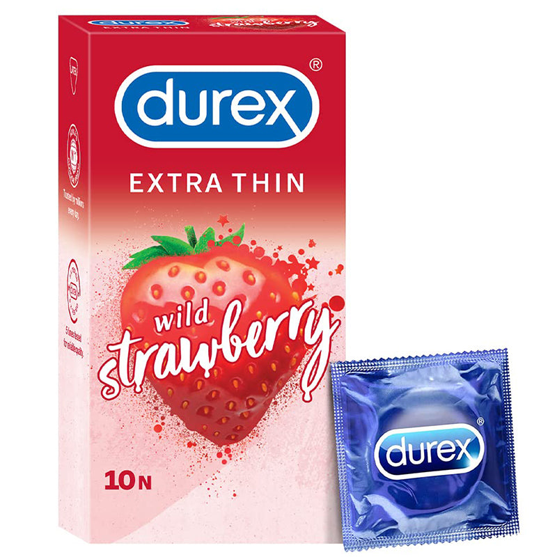 DUREX WILD STRAWBERRY EXT. THIN 10'S