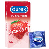 DUREX WILD STRAWBERRY EXT. THIN 10'S