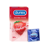 DUREX WILD STRAWBERRY EXT. THIN 10'S