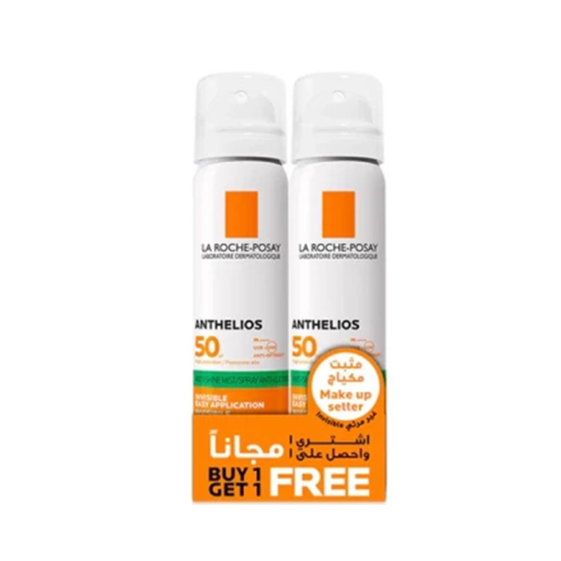 LA ROCHE POSAY ANTHELIOS ANTI SHINE MIST SPRAY 1+1 OFFER PACK