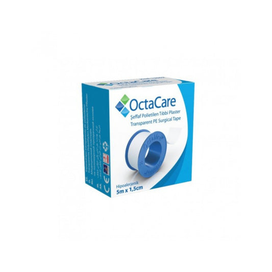 Octacare 13501 Transparent PE Surgical Tape 5mx1,25cm