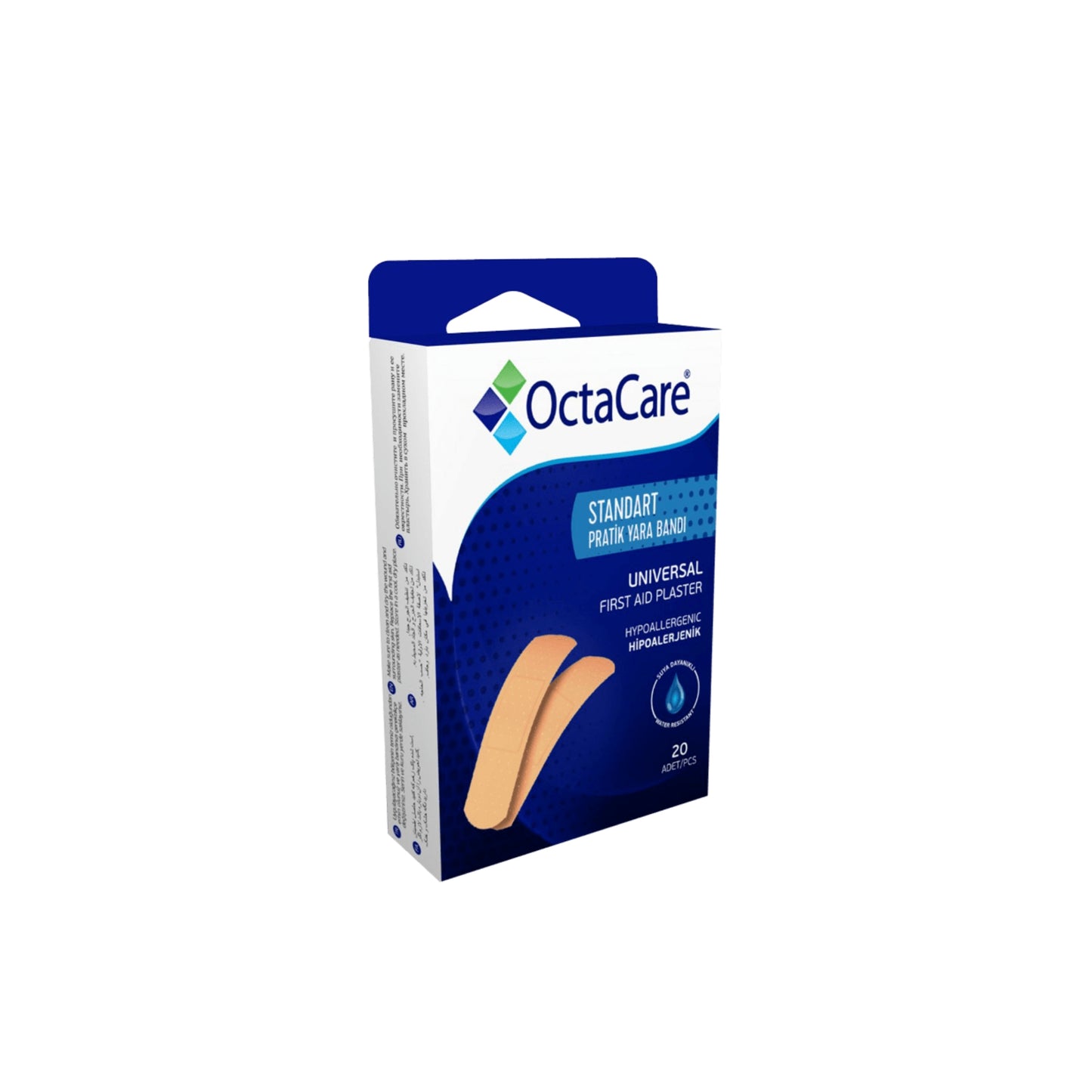 Octacare 24 Standard First Aid Plaster Box of 20pcs