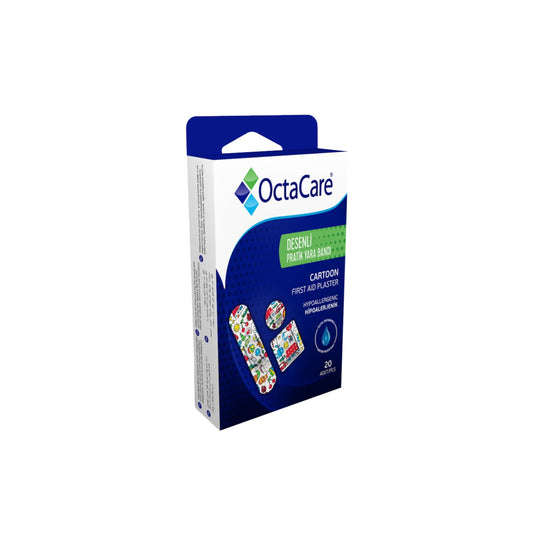 OctaCare 240 Cartoon First Aid Plaster - Box of 20pcs