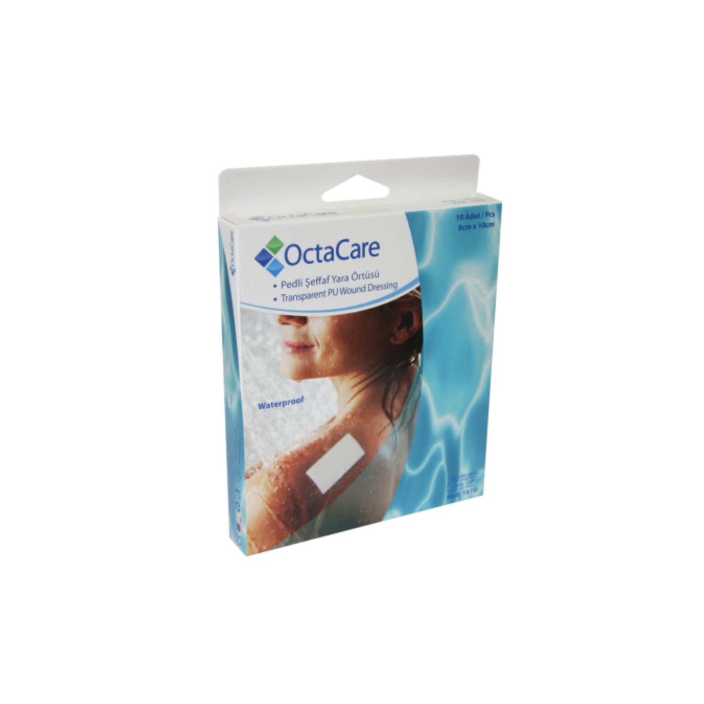 Octacare 910 Sterile Wound Dressing - Box of 10pcs - 9cmx10cm