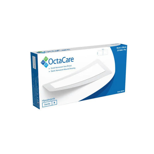 Octacare 42 Sterile Nonwoven Wound Dressing - Box of 25pcs - 9cmx20cm