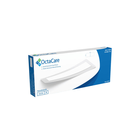 Octacare 20925 Sterile Nonwoven Wound Dressing - Box of 25pcs - 9cmx25