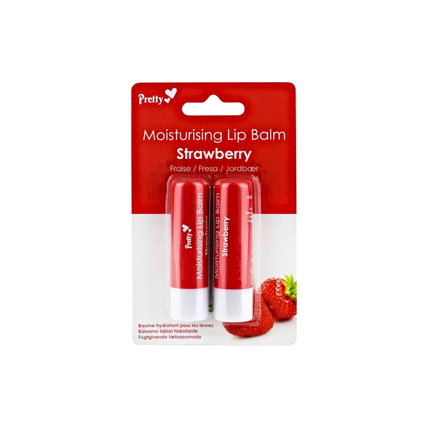 Pretty Moisturising Lip Balm -Strawberry