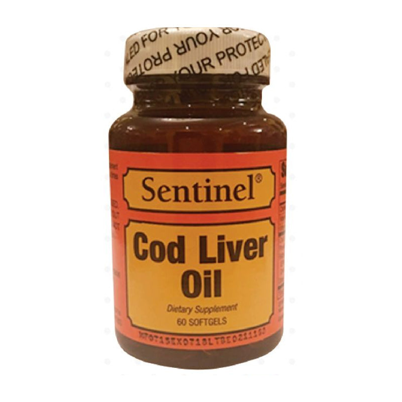 Sentinel Cod Liver Oil Softgels 60 Pieces