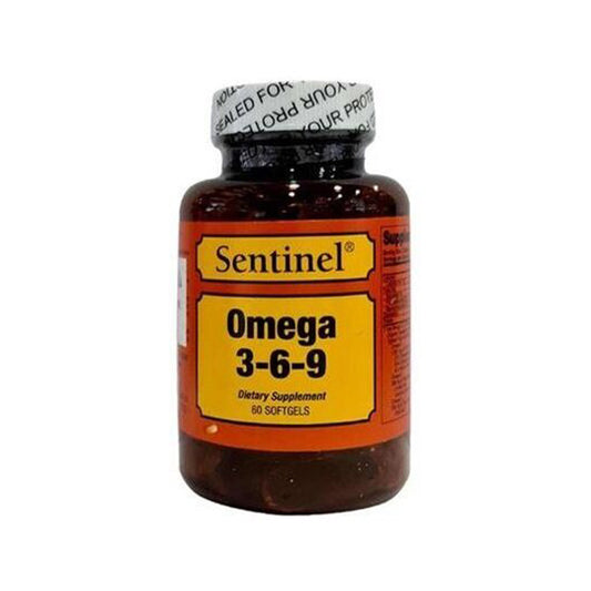 Sentinel Omega 3 6 9 Softgels 60 Pieces