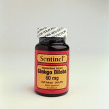 Sentinel Ginkgo Biloba 60Mg Cap 60'S