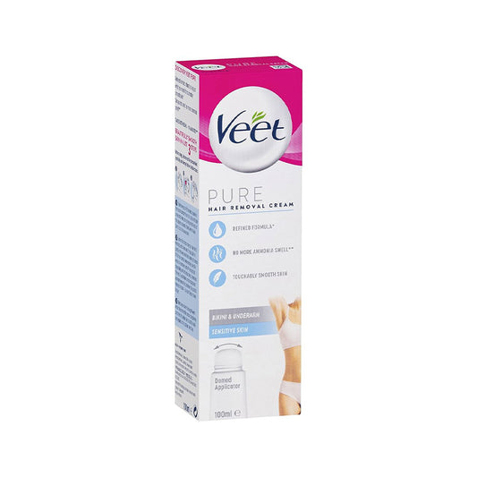 Veet Pure Bikini & Underarm Cream 100Ml