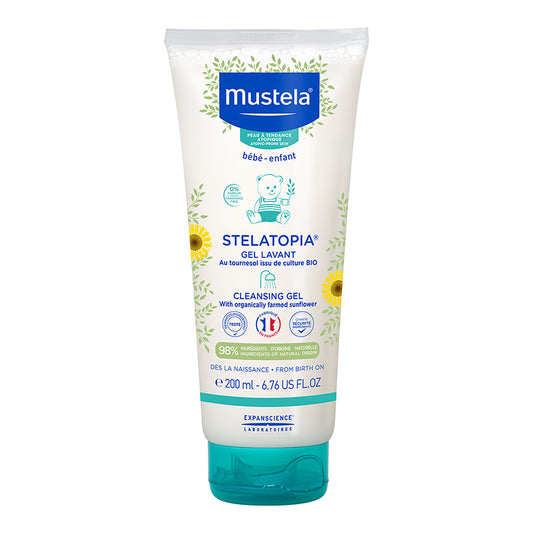 Mustela Stelatopia Cleansing Gel 200Ml