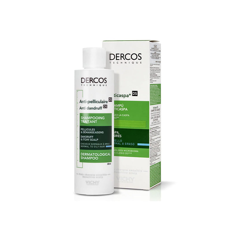 Vichy Dercos Anti Dand Ruff Shampoo For Oily Scalp 200 Ml